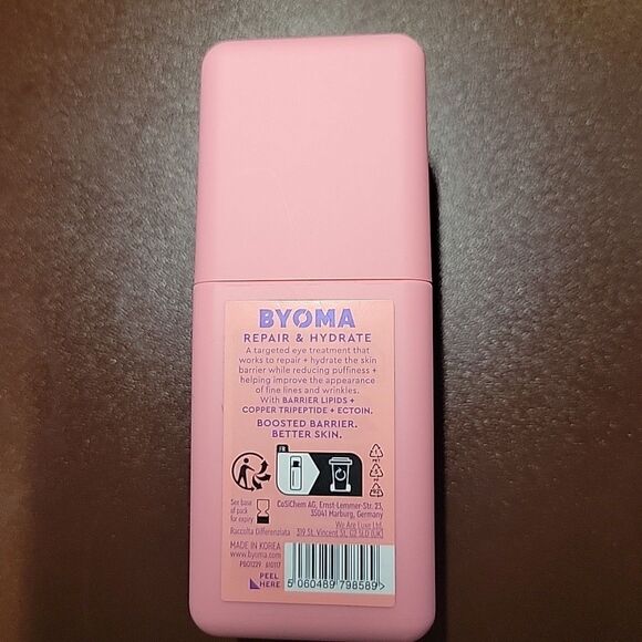 BYOMA Barrier Repair Eye Cream 0.68 fl oz. / 20ml - Korean Skin Care - NEW - Picture 3 of 5